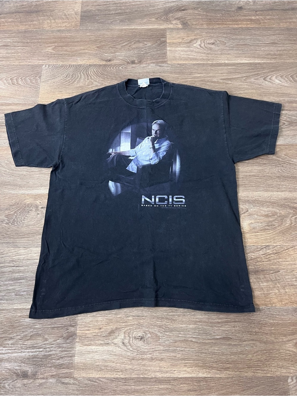 Rare Vintage NCIS Based On The TV Series 2009 Promo T Shirt 2000s Black /A406